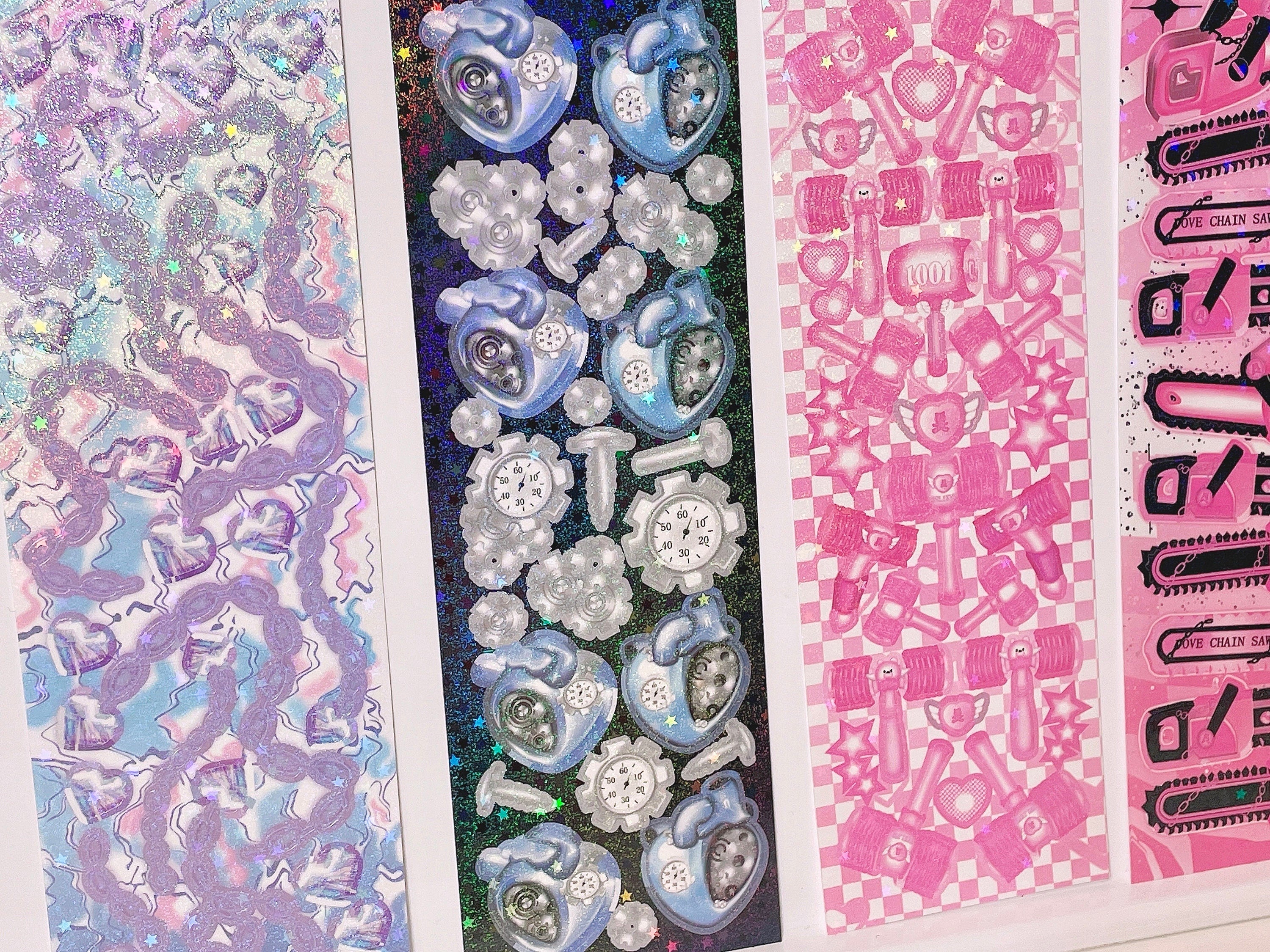 Heart Lock & Chain Sticker