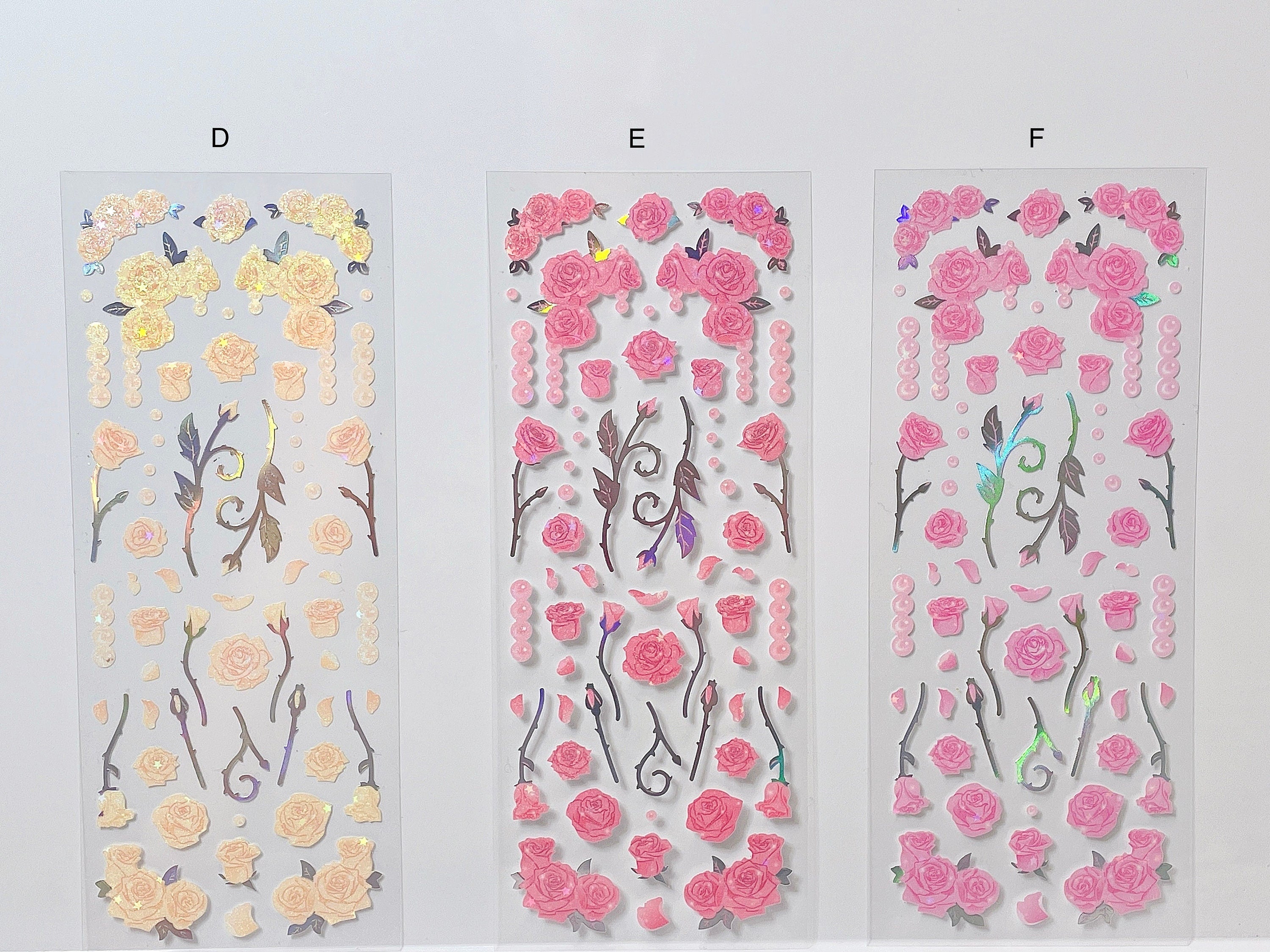 Rose & Pearl Sticker