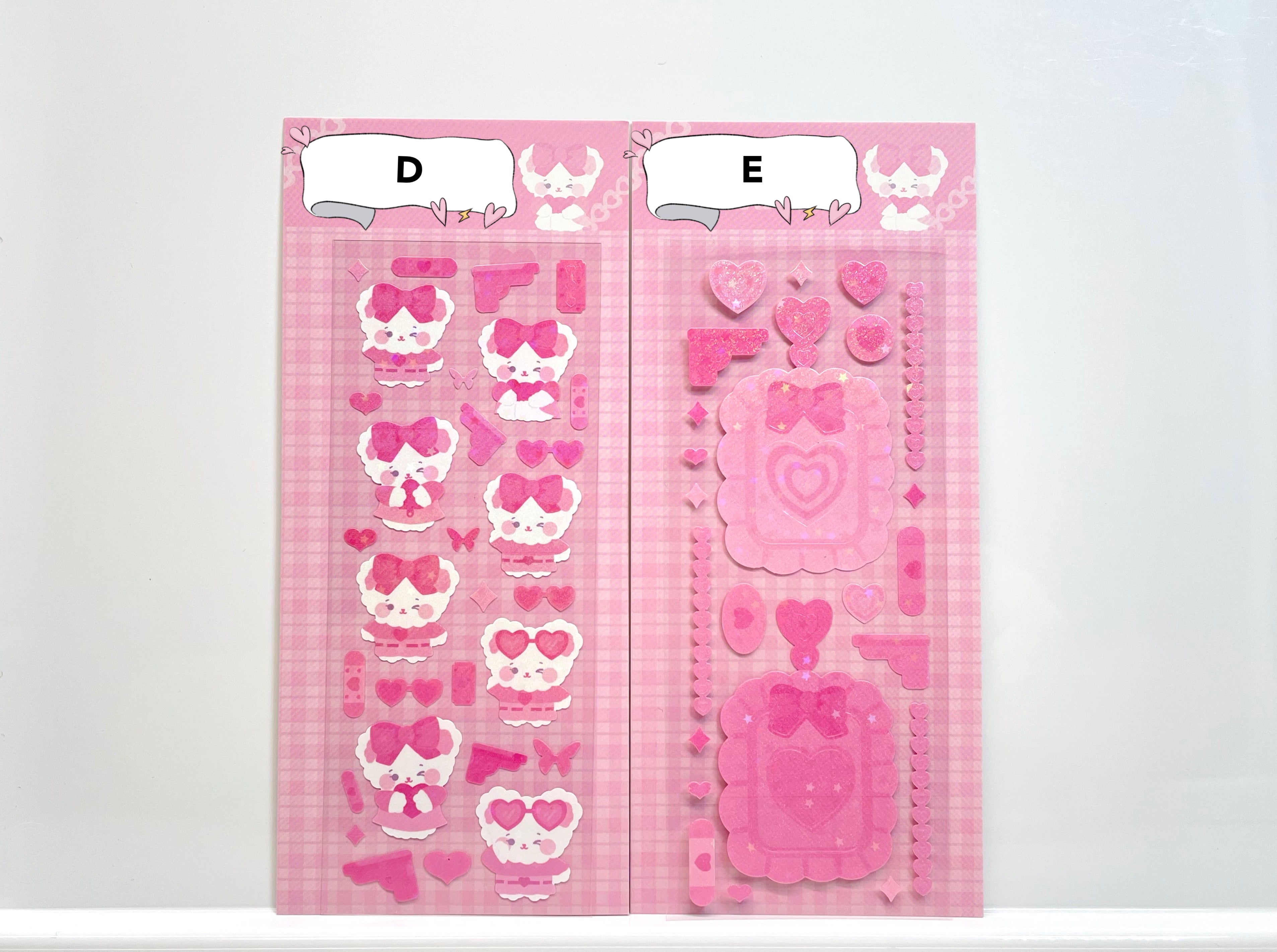 Pink Photo Decor Sticker